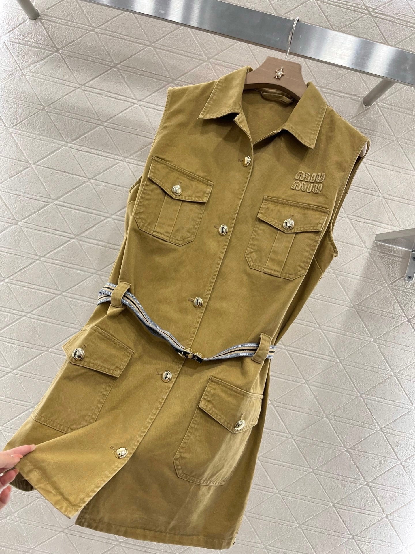 Mi*mi*♥2025 new products Belt vest skirt