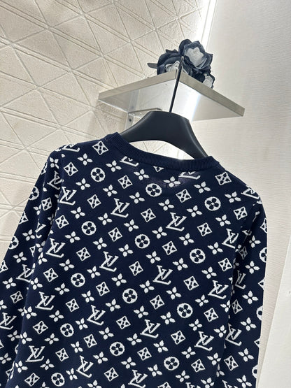 Louis*♥2025 new product Chain knitted long sleeves