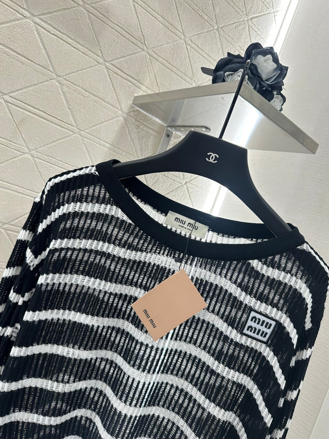 Mi*mi*♥2025 new product Knitted long-sleeved top
