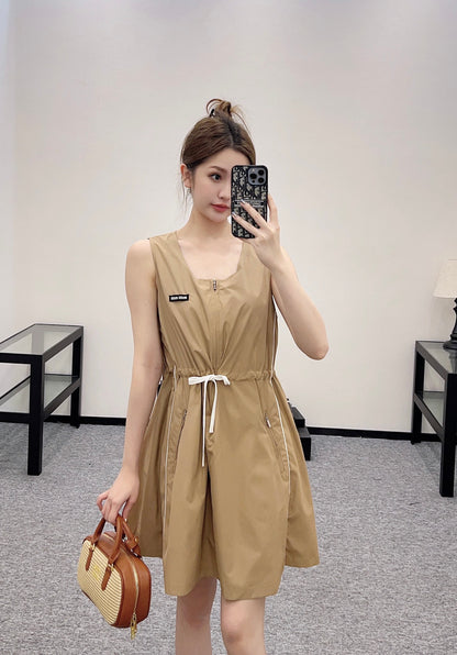 Mi*mi*♥2025 new products Vest dress