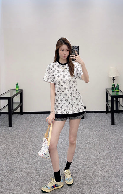 Louis*♥2025 New Arrivals Chain Short Sleeve