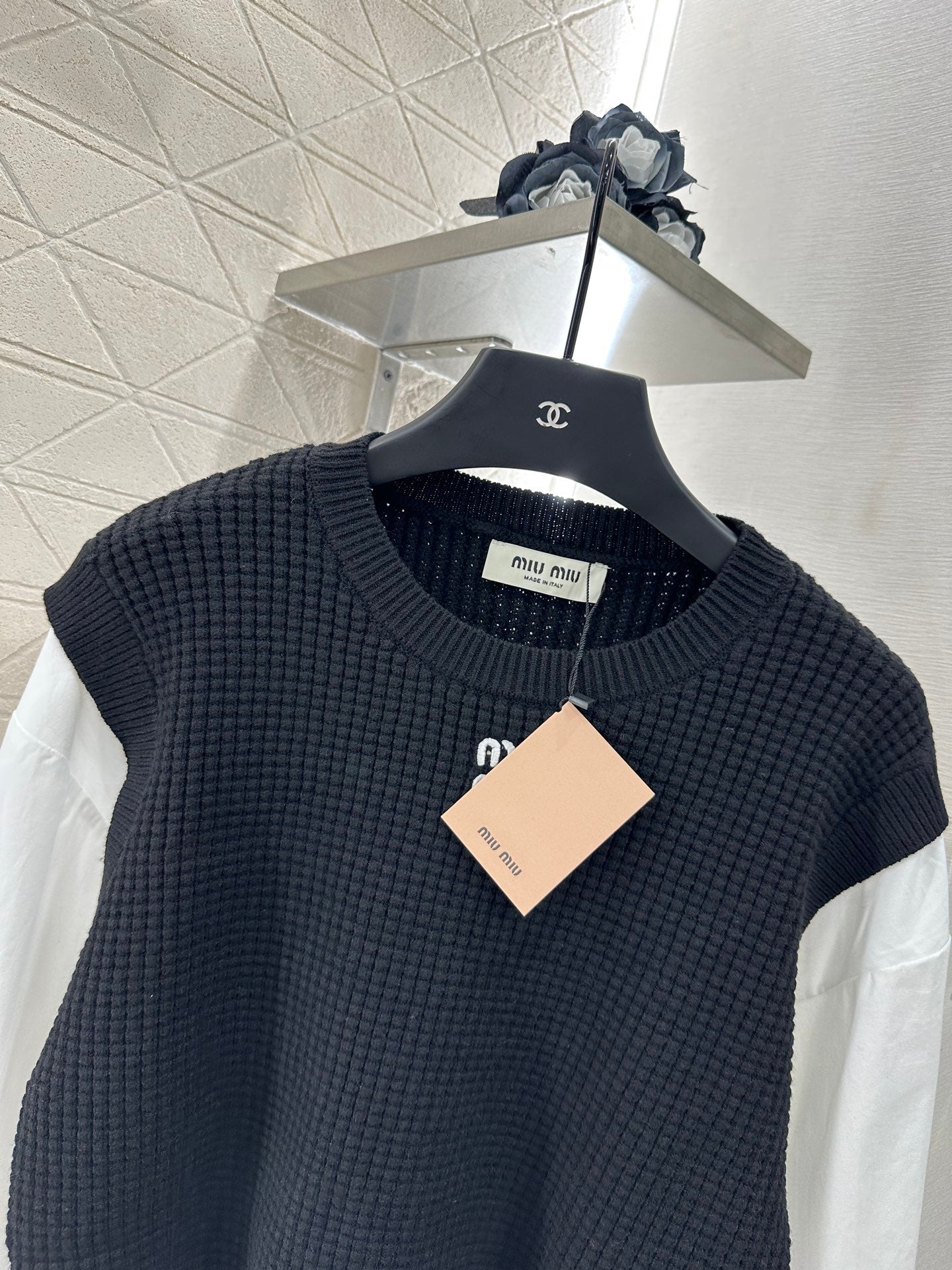 Mimi*♥2025 New Arrival Knitted long-sleeved top