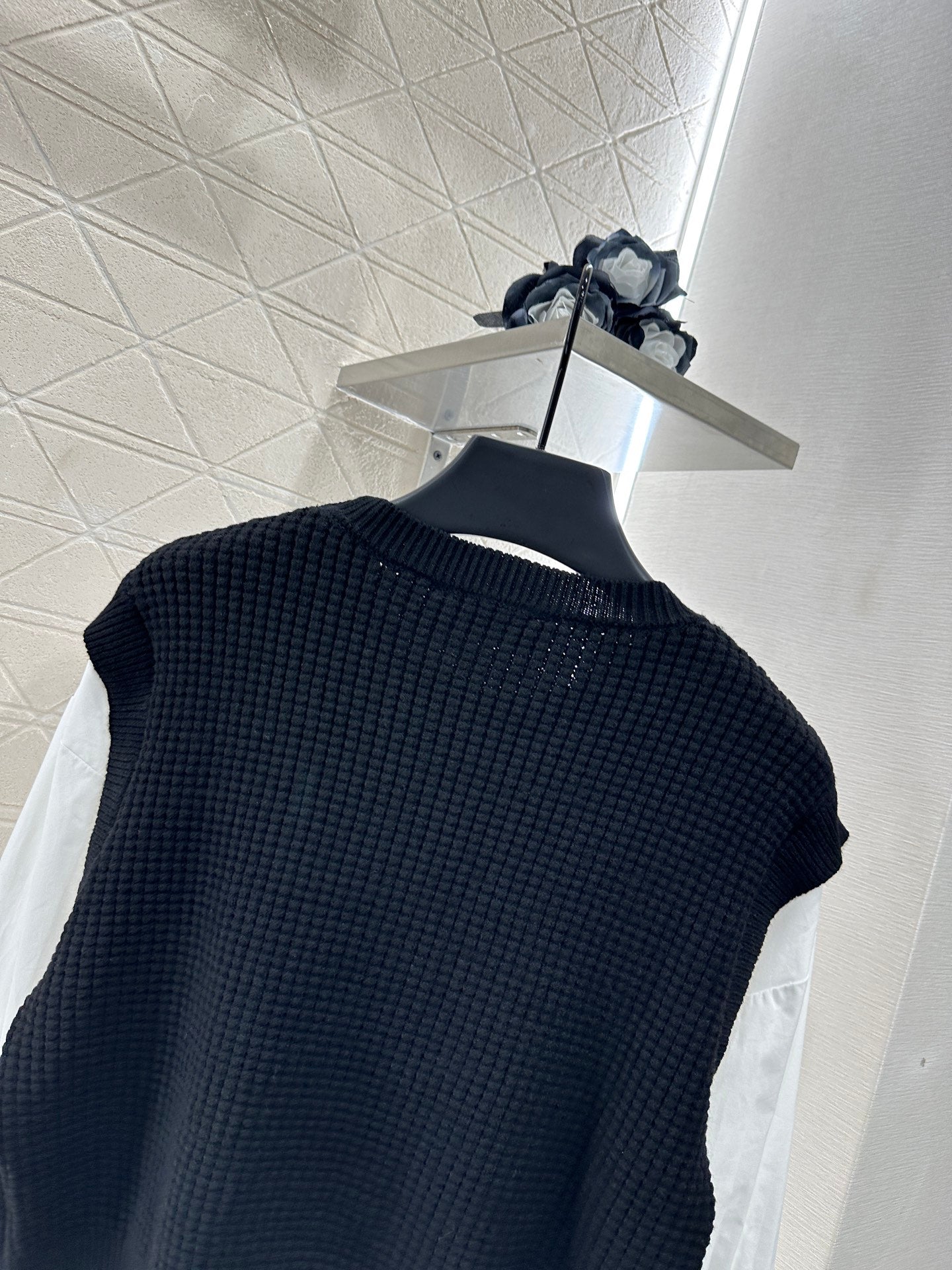 Mimi*♥2025 New Arrival Knitted long-sleeved top