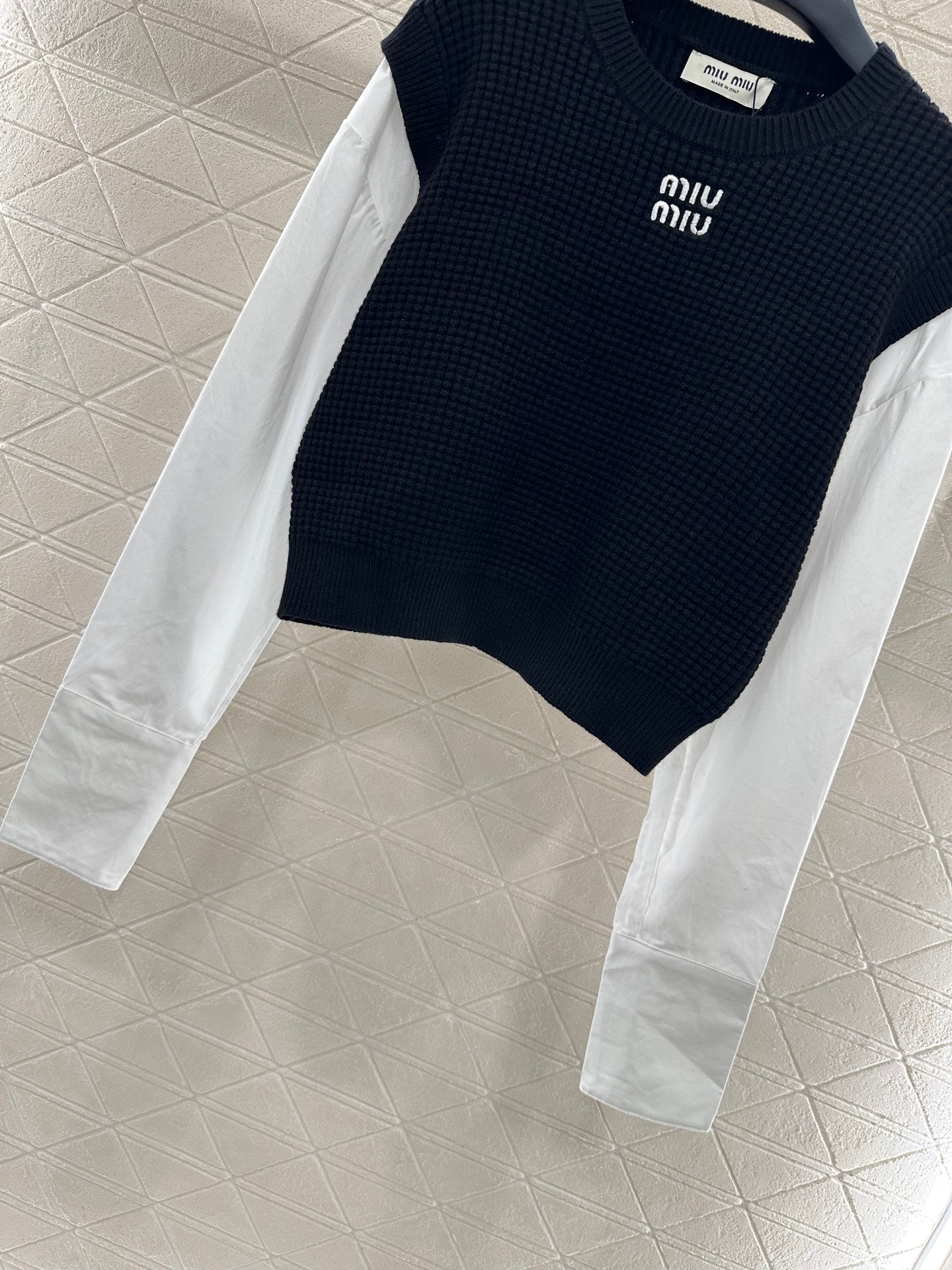 Mimi*♥2025 New Arrival Knitted long-sleeved top