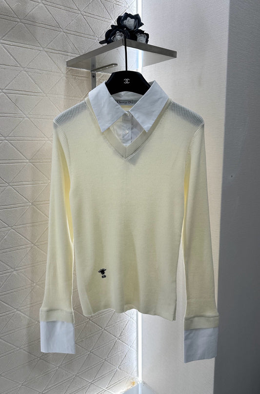 D*♥ 2025 New Arrivals Knitted Shirt Top