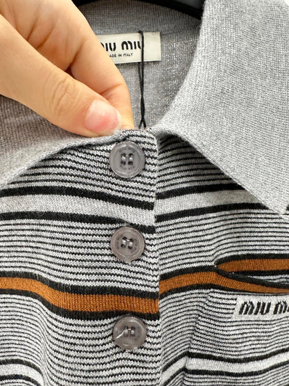 Mimi*♥2025 New Arrivals Knitted Short-Sleeve