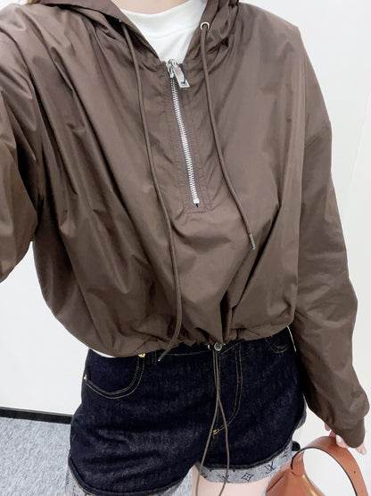 P*♥2025 New Arrival Hooded Work Top