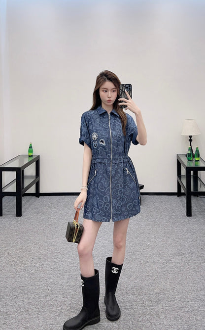 H*♥2025 New Arrivals Denim Dress