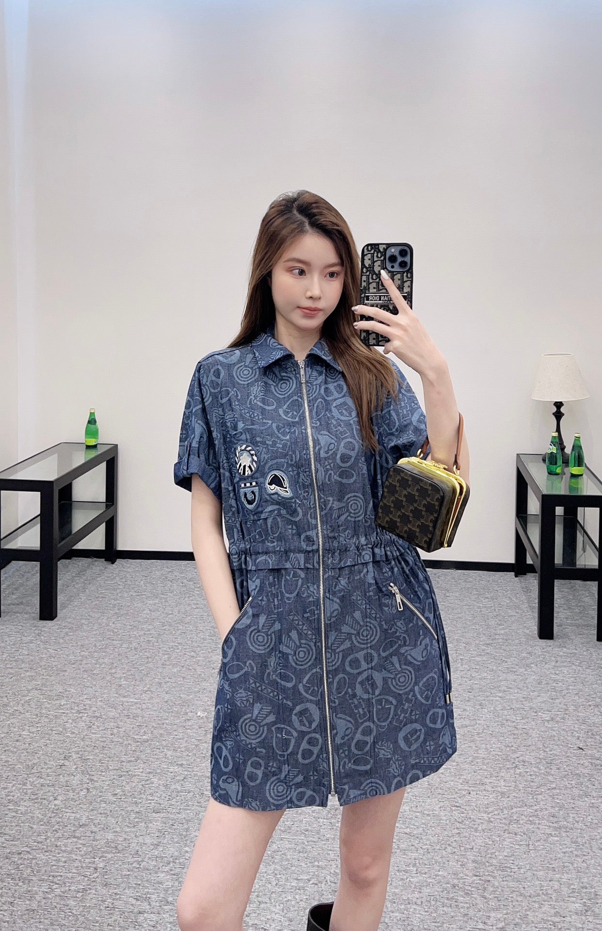 H*♥2025 New Arrivals Denim Dress