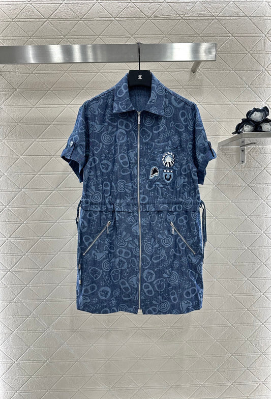 H*♥2025 New Arrivals Denim Dress