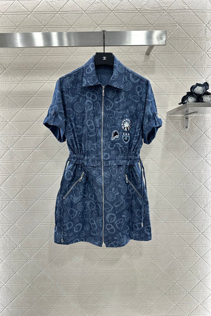 H*♥2025 New Arrivals Denim Dress