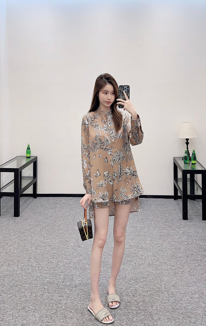D*♥2025 New Arrivals Shirt and Shorts Set