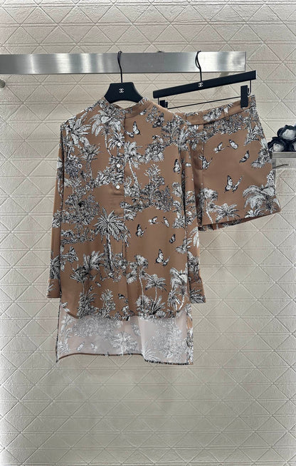 D*♥2025 New Arrivals Shirt and Shorts Set
