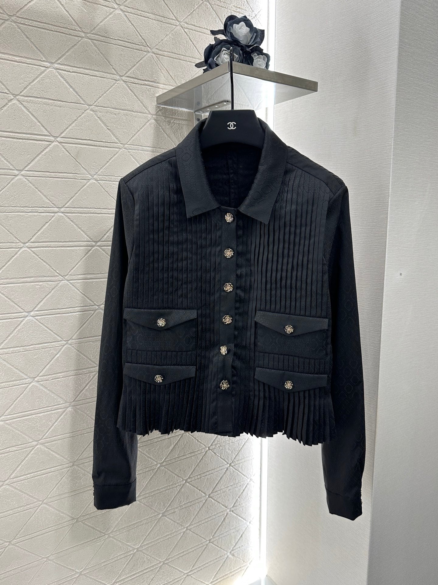 C*♥2025 New Arrival Long-sleeved shirt and culottes set