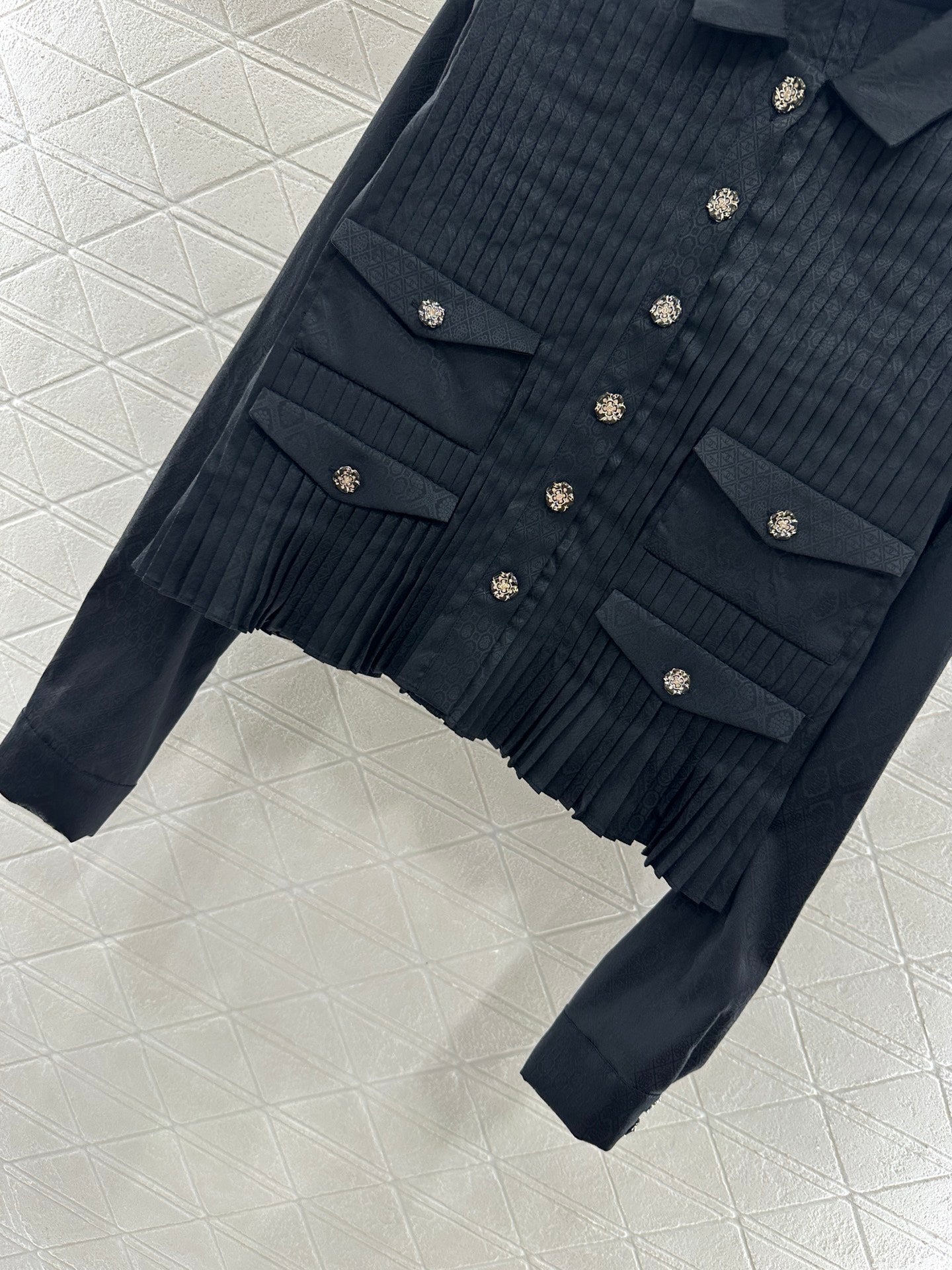 C*♥2025 New Arrival Long-sleeved shirt and culottes set