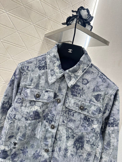 D*♥2025 New Arrivals Denim Jacket and Pants Set