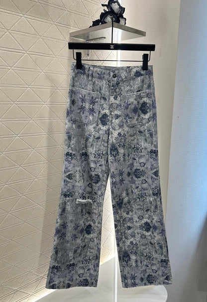 D*♥2025 New Arrivals Denim Jacket and Pants Set