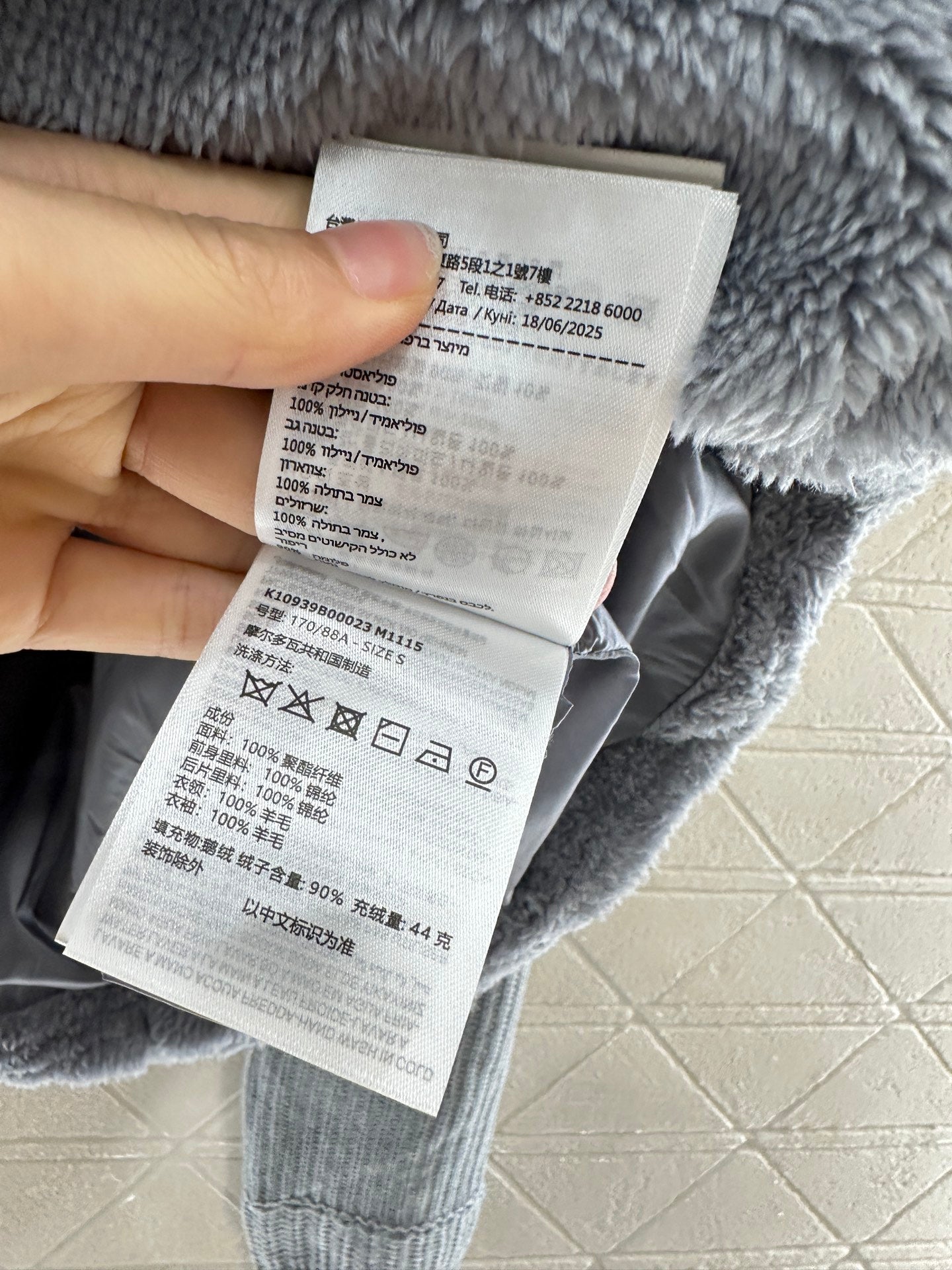 M*♥ 2025 New Arrival Zip-Up Down Jacket