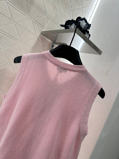C*♥2025 New Arrival Beaded Knit Vest
