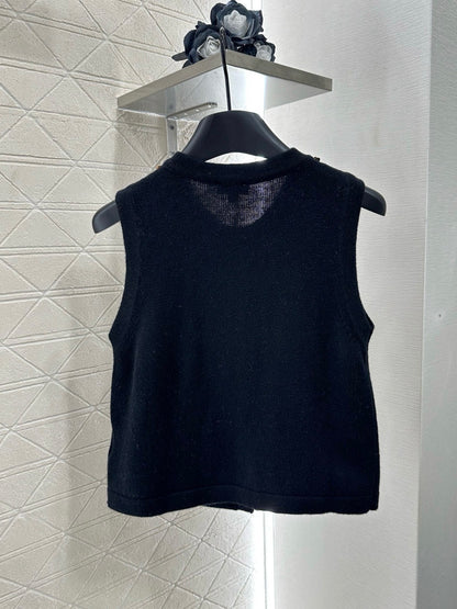 C*♥2025 New Arrival Beaded Knit Vest