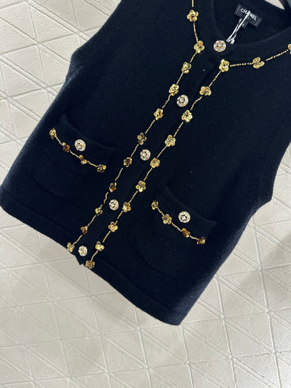 C*♥2025 New Arrival Beaded Knit Vest
