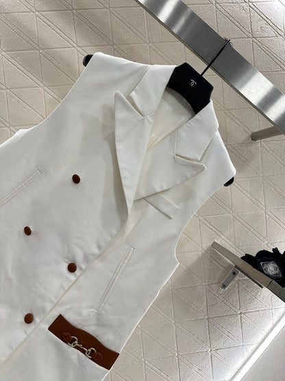 G*♥ 2025 New Arrivals Suit, vest, and skirt set