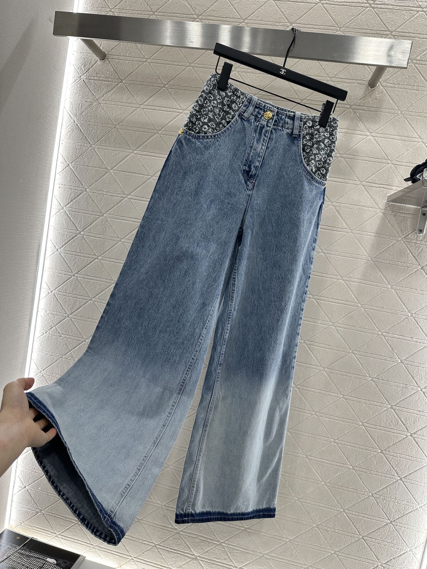 C*♥2025 New Arrival Denim Pants and Suspender Vest Set