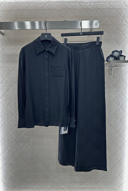 C*♥2025 New Arrival Long-sleeved shirt and pants set
