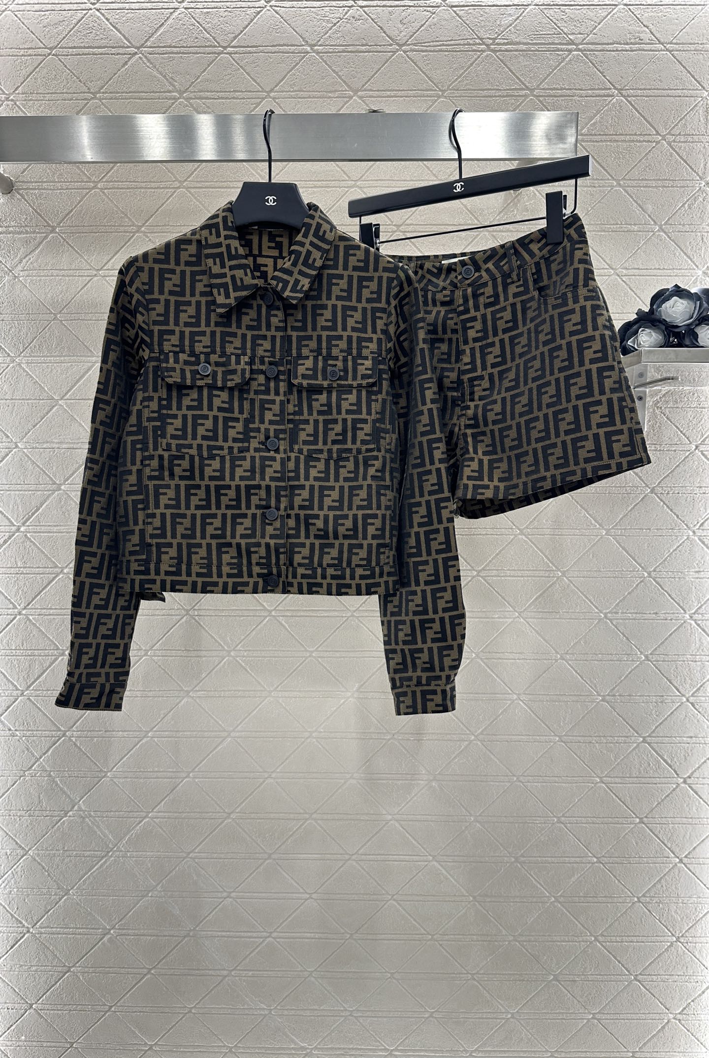 F*♥ 2025 New Arrivals Jacket, Coat, and Shorts Set