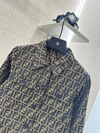 F*♥ 2025 New Arrivals Jacket, Coat, and Shorts Set