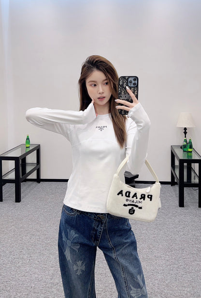 P*♥2025 New Arrival Crew-Neck Base Layer Shirt
