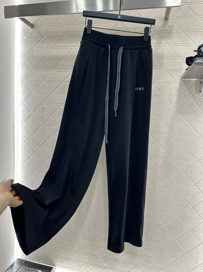 L*♥2025 New Arrival Drawstring Wide-Leg Pants
