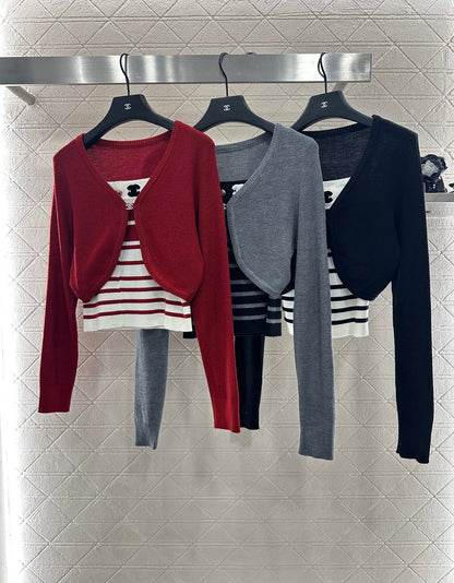 C*♥2025 New Arrival Sling Knit Cardigan