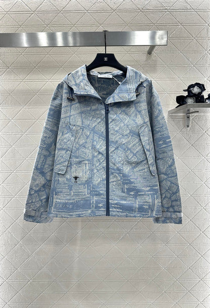 D*♥2025 New Arrivals Hooded Jacket and Pants Set
