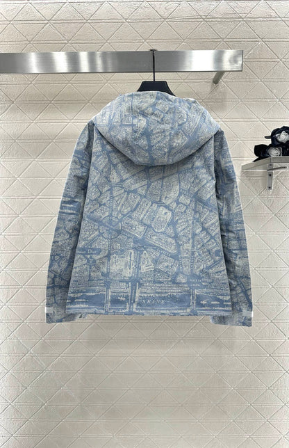 D*♥2025 New Arrivals Hooded Jacket and Pants Set