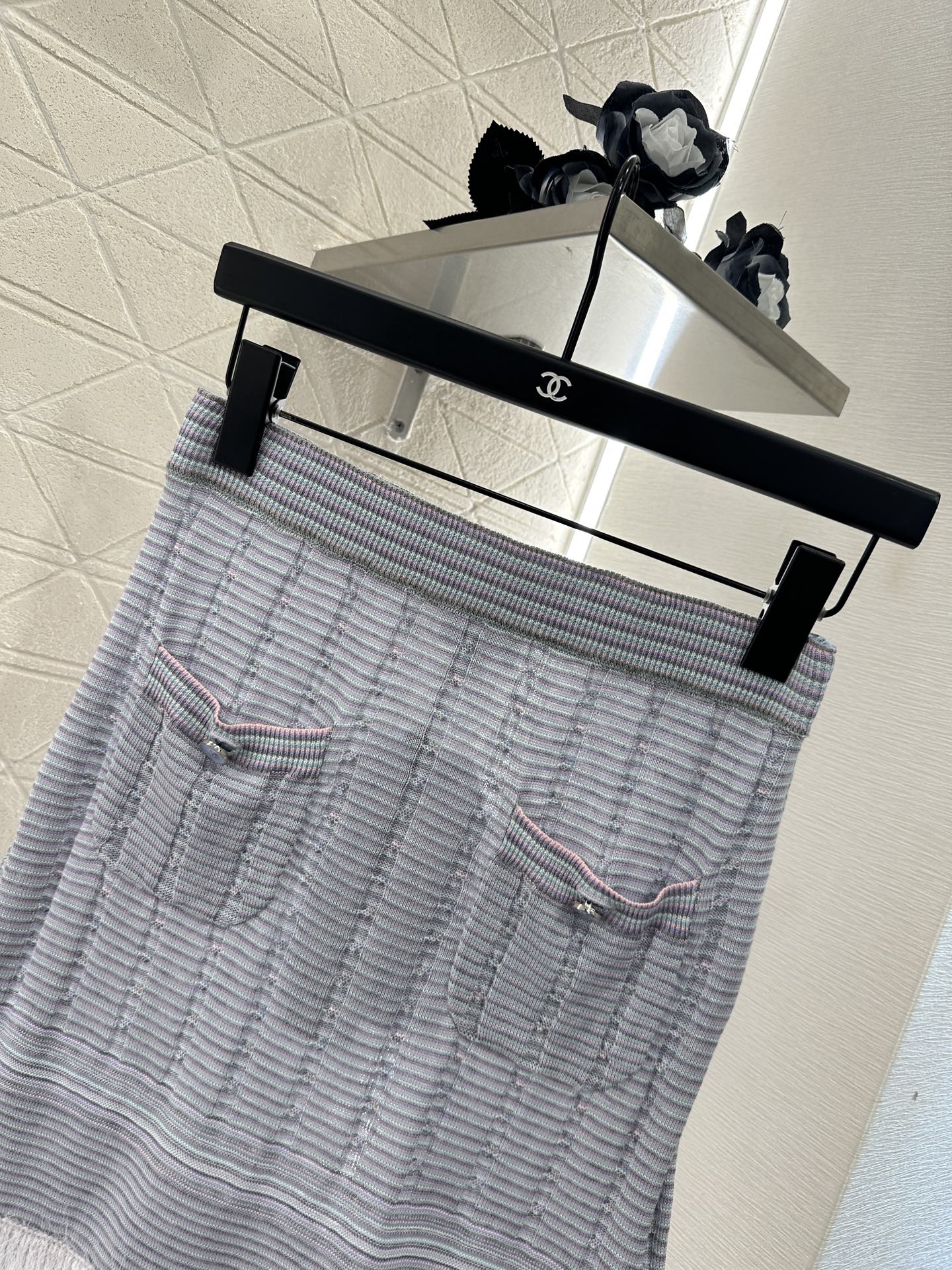 C*♥2025 New Arrival Knitted Skirt Long-Sleeved Set