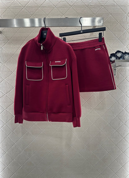 G*♥ 2025 New Arrivals Jacket and Skirt Set