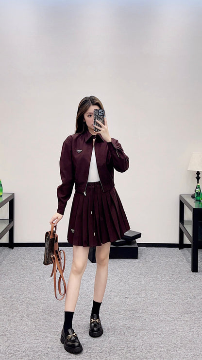 P*♥2025 New Arrivals Jacket, Coat, and Skirt Set