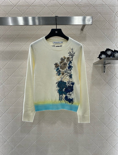 D*♥2025 New Arrival Embroidered Sweater