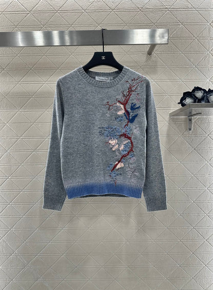 D*♥2025 New Arrival Embroidered Sweater