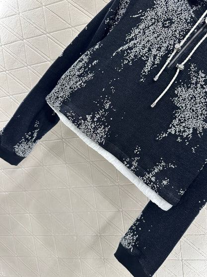C*♥2025 New Arrival Hooded Sweatshirt and Skirt Set