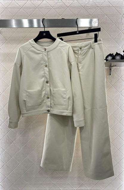 C*♥2025 New Arrivals Jacket and Pants Set