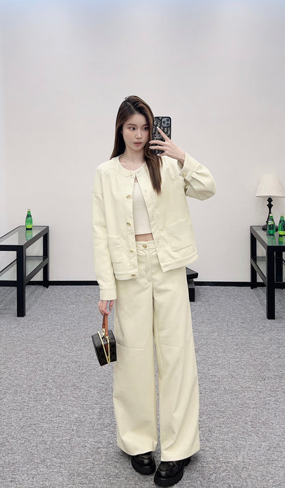 C*♥2025 New Arrivals Jacket and Pants Set