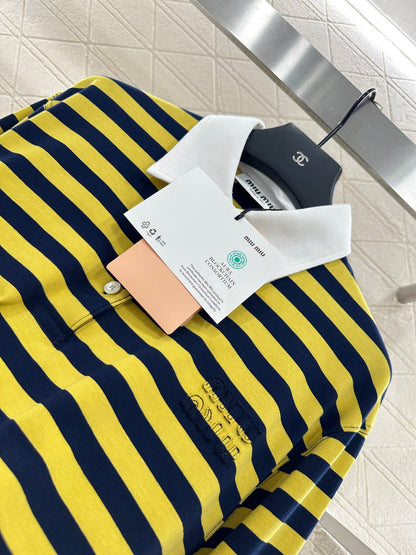 Mimi*♥2025 New Arrivals Striped Top