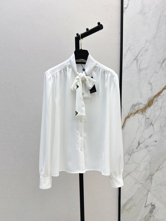 Louis  New ribbon shirt