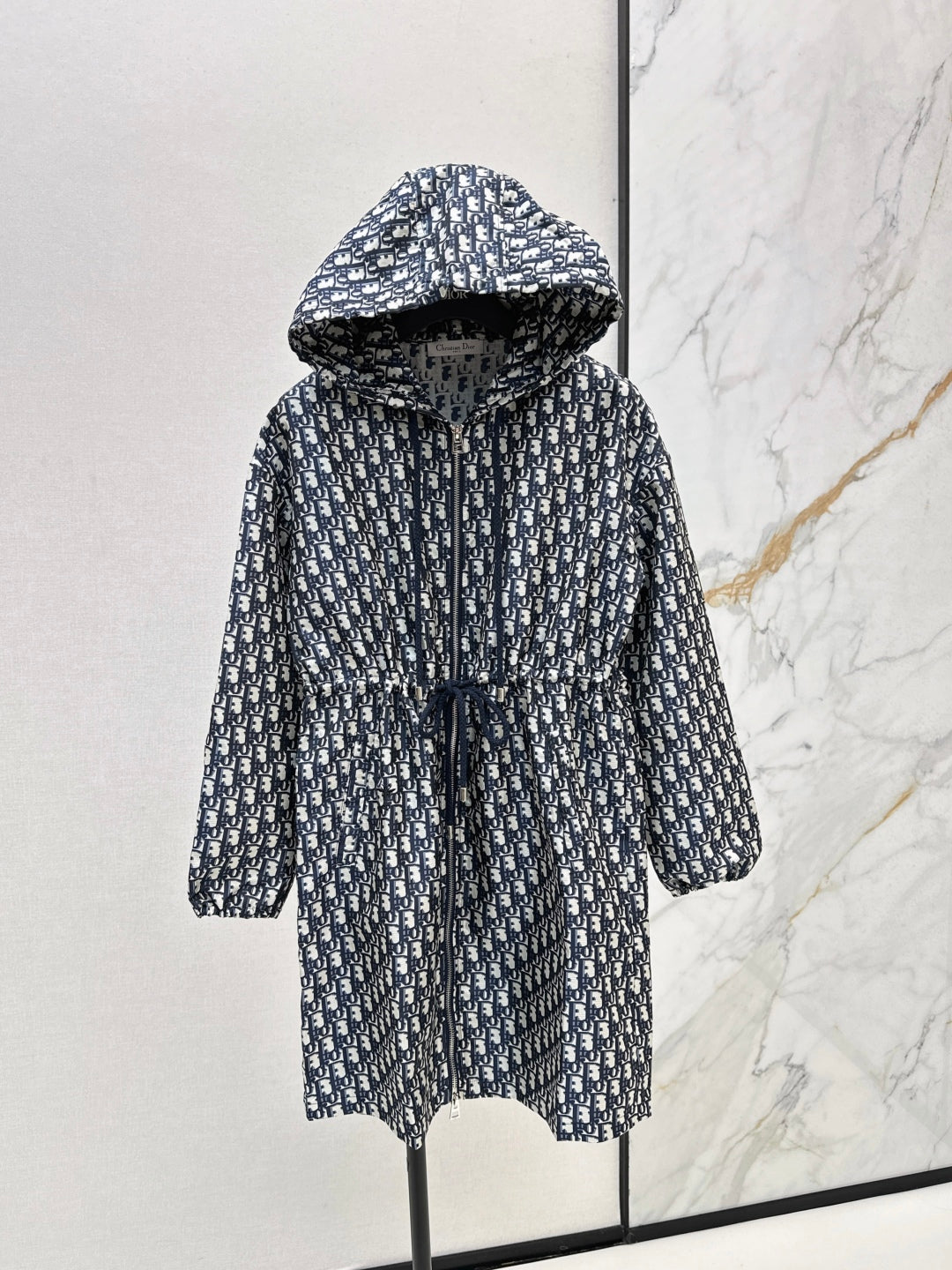 CD  New hooded drawstring dress
