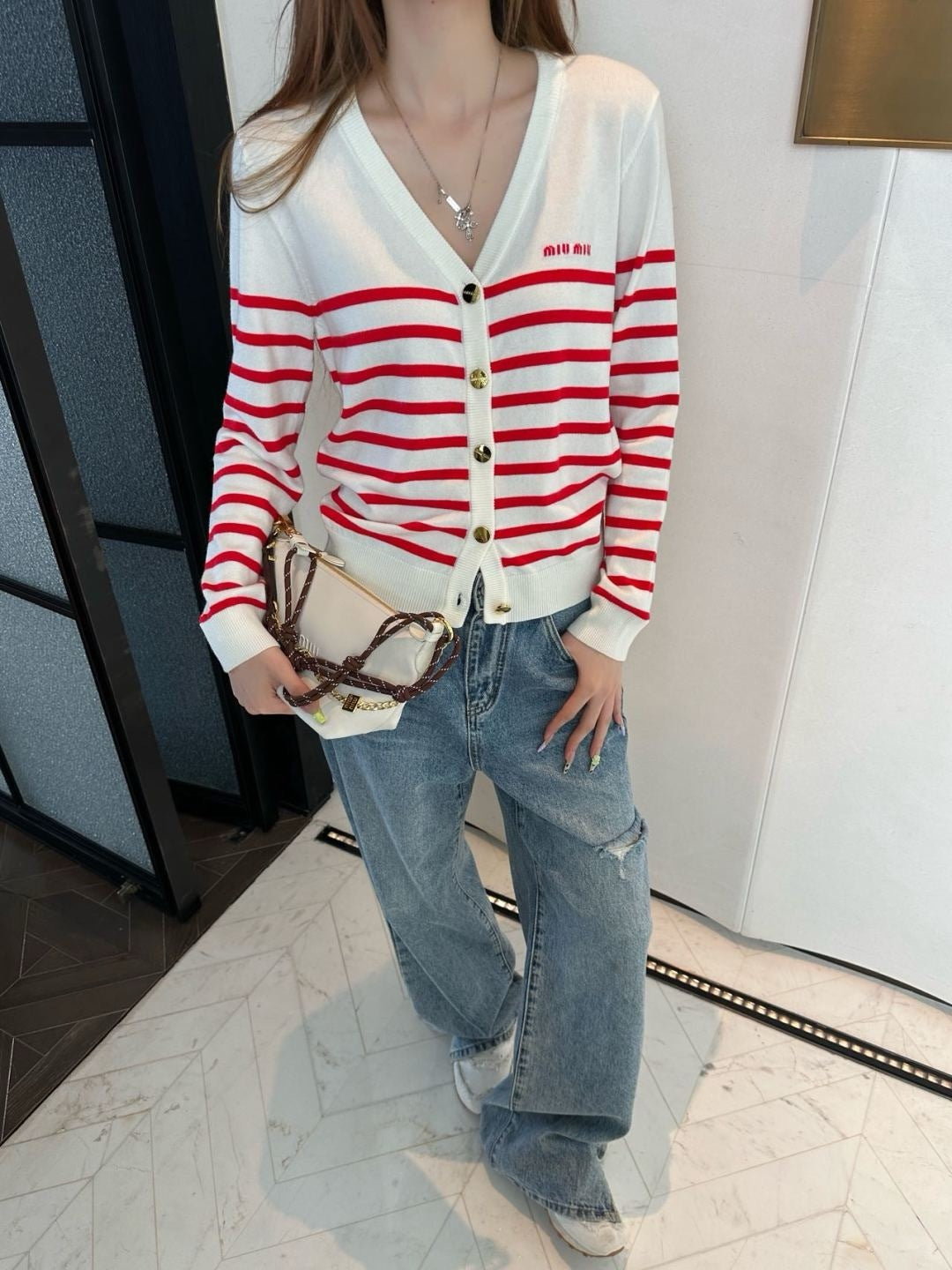 Miu  New knitted cardigan