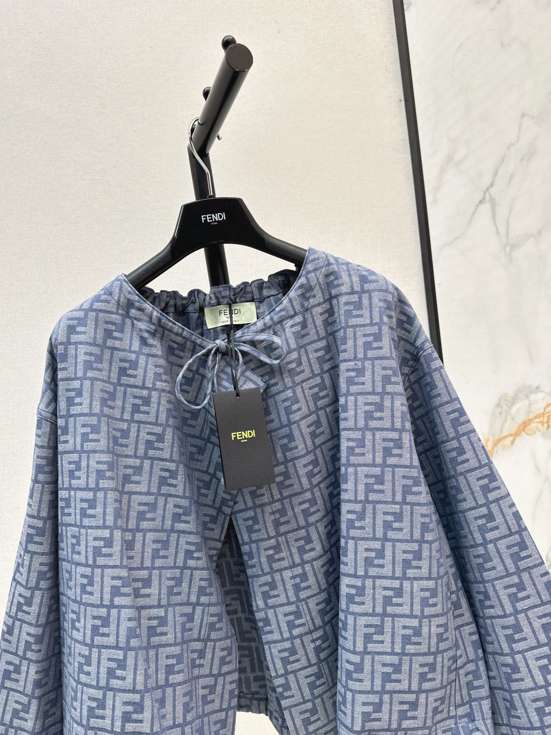 Fend New Printed cape coat