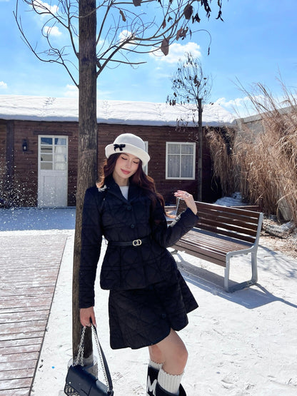 CD New plaid coat