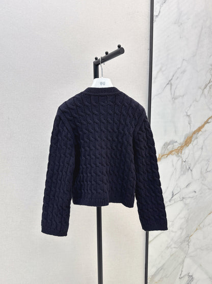 Monc New Crew neck cardigan
